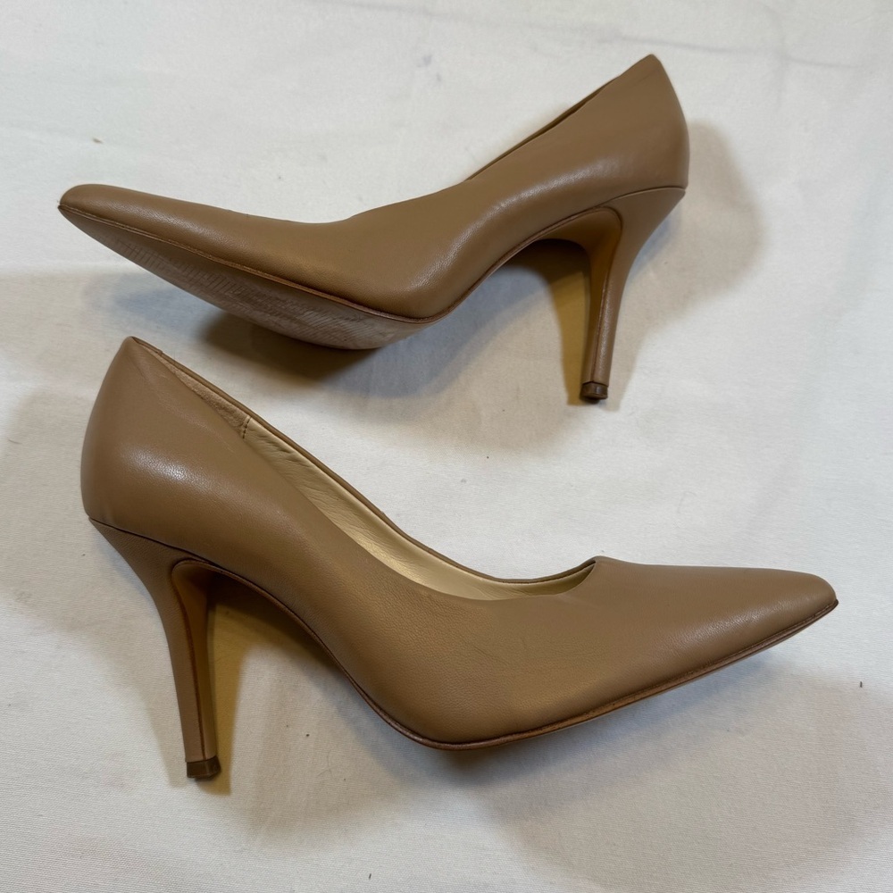 Nine West Women’s Tan Pump High Heels - Picture 1 of 8
